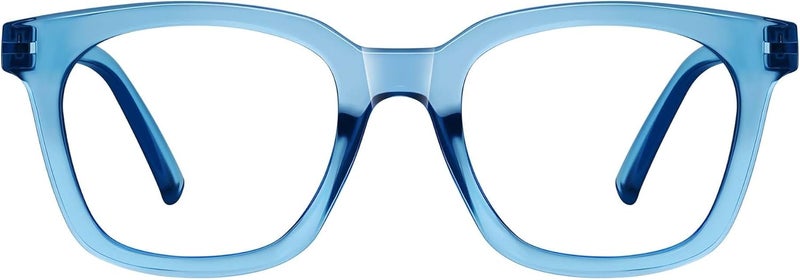 Jectieey Blue Light Blocking Glasses for Women Men,Oversize Fashion Squre Anti Eyestrain Glasses for Gaming/Reading/TV - Image 1